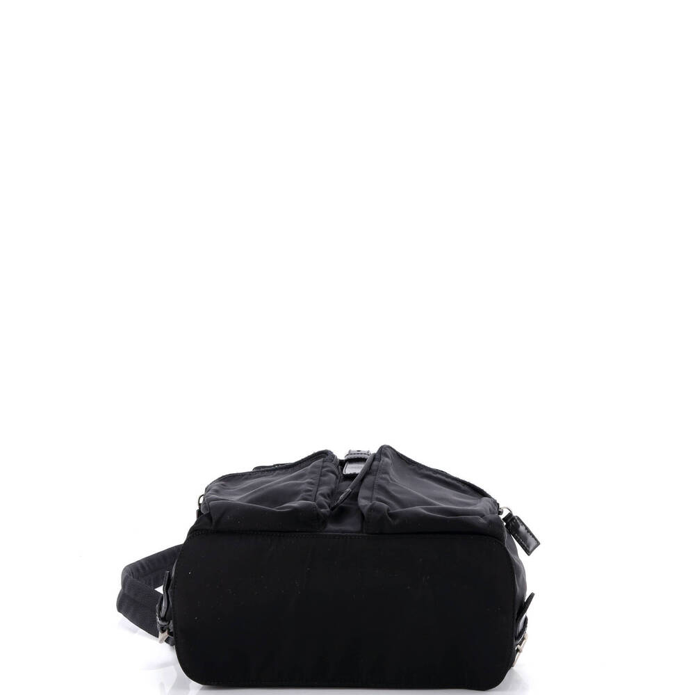 Prada Small Double Front Pocket Backpack Tessuto - image 4